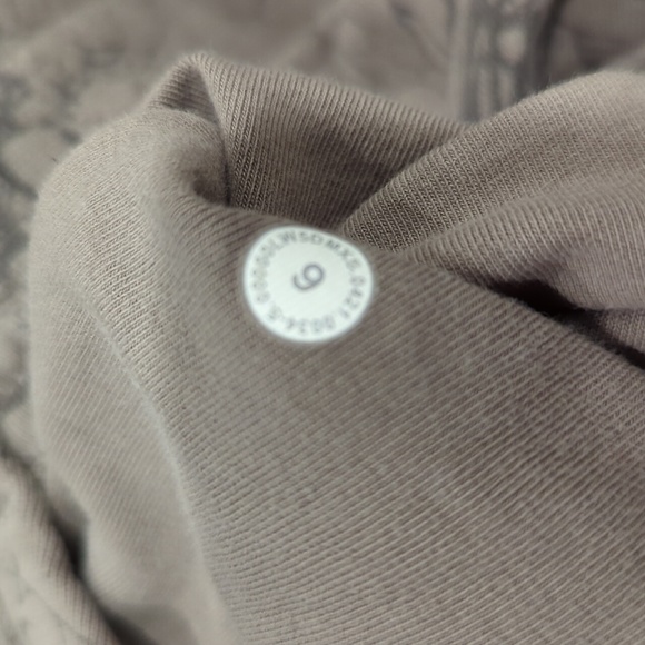 Lululemon Warm Down Jogger *7/8 Length Thread Dye Rover Black - Picture 6 of 13